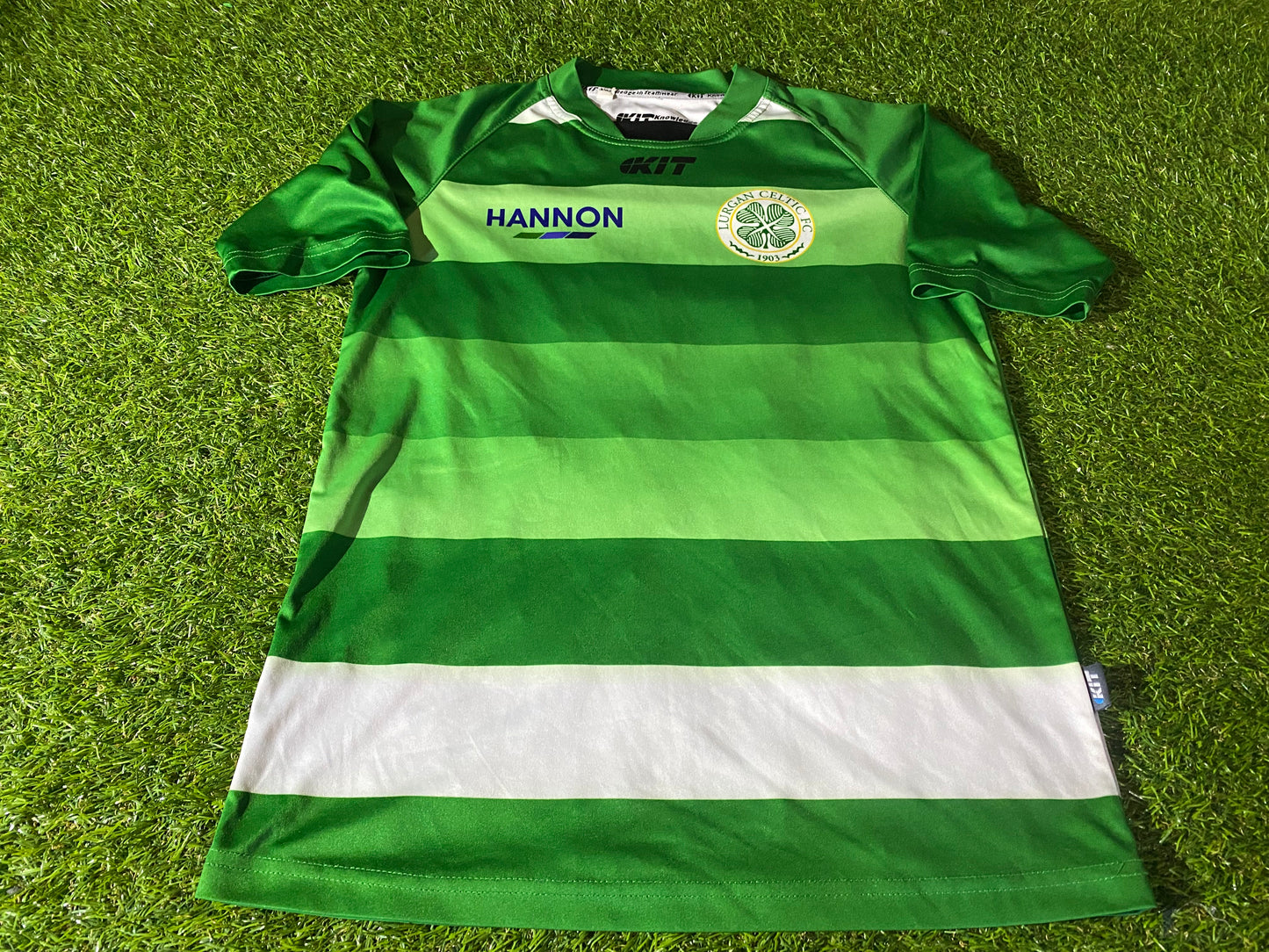 Lurgan Celtic Ireland Soccer Football XL Boys / Youths Home Jersey