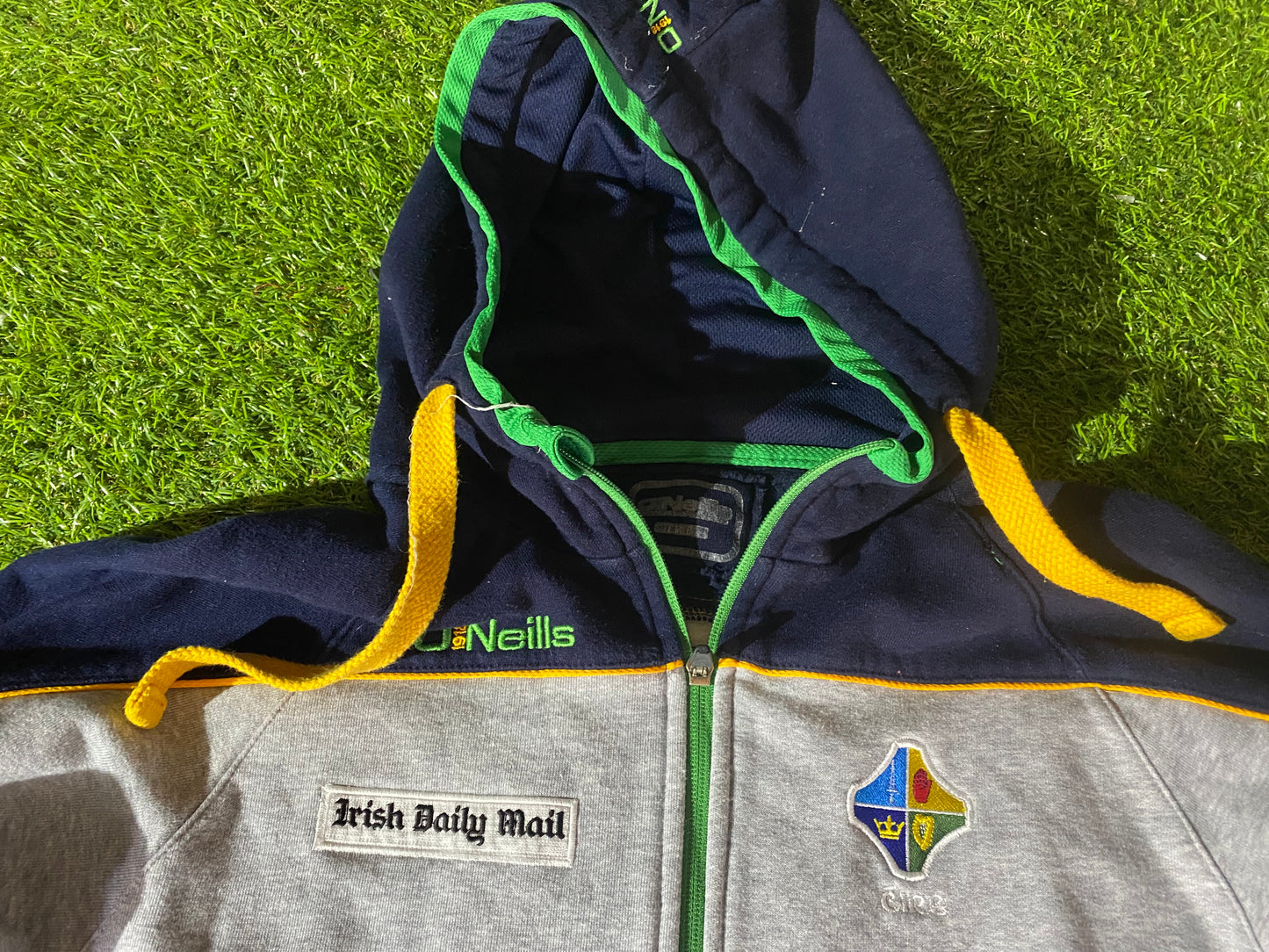 4 Four Province Ireland Eire GAA Gaelic Football Hurling Medium Mans Heavy Hoody