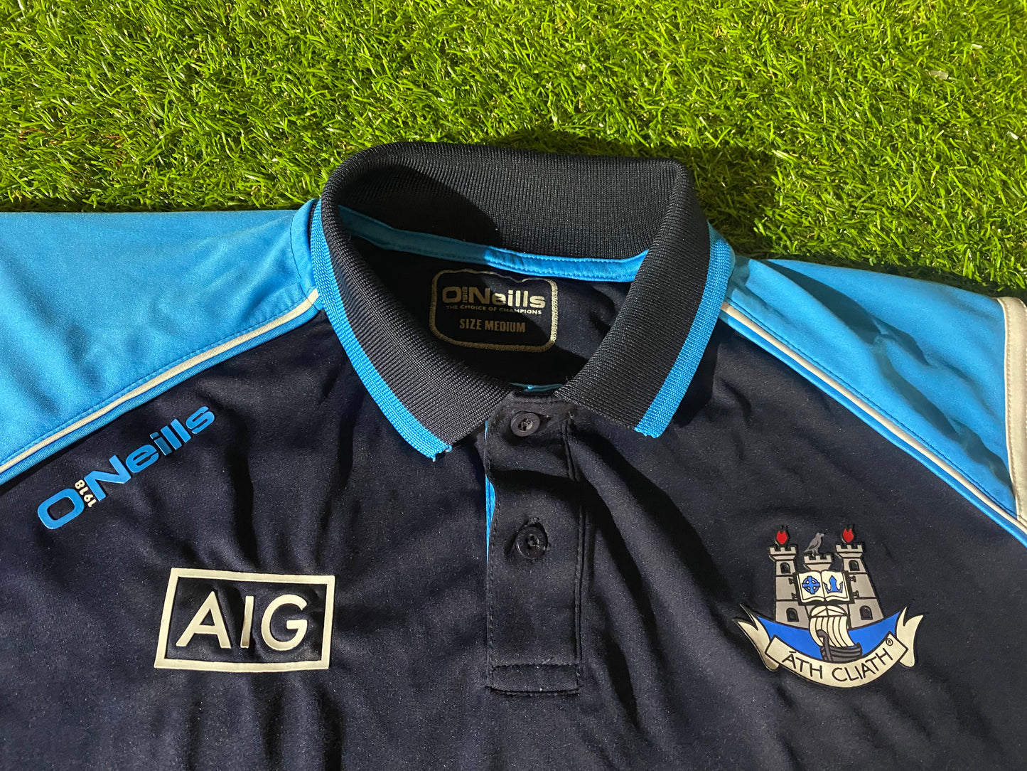 Co Dublin Ath Cliath Eire Ireland GAA Gaelic Football Hurling Medium Mans Polo Jersey