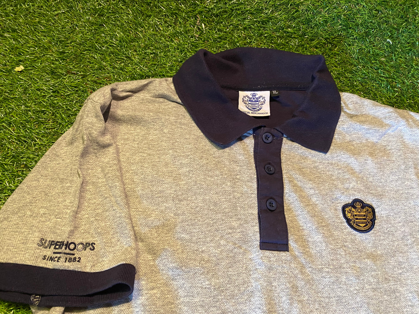 QPR Queens Park Rangers England Football Medium Mans Official Polo Jersey