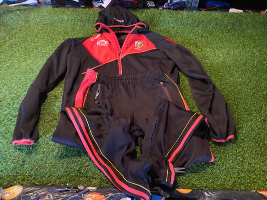 Co Down GAA Sports Football Gaelic Hurling Small Mans Hooded Top & Matching Bottoms