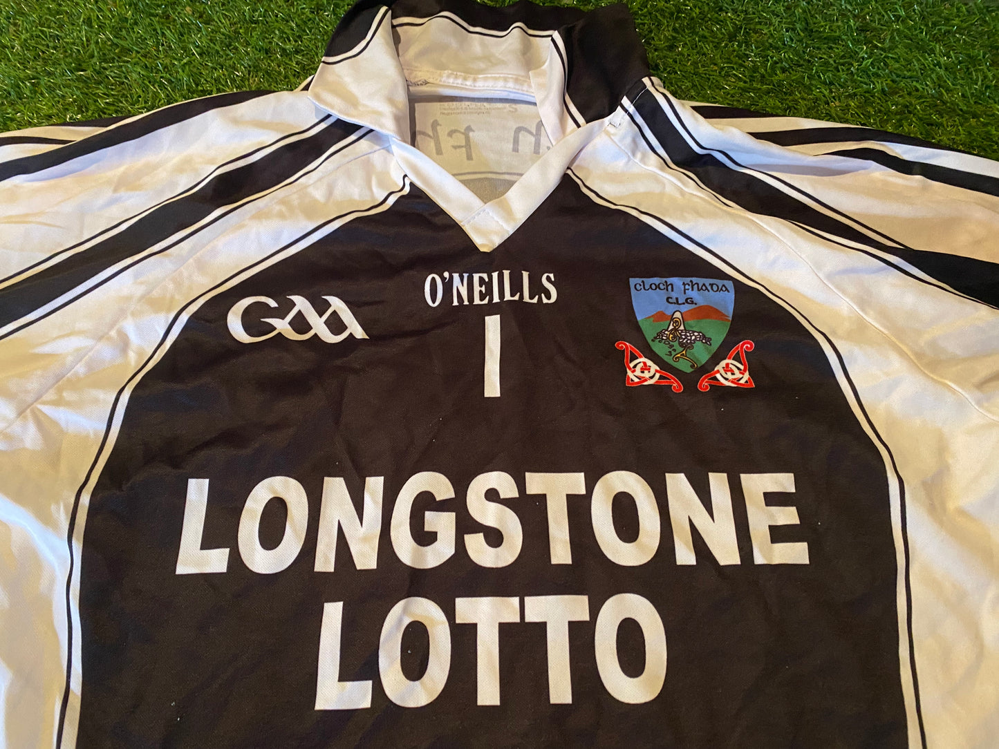 Longstone Cloch Fhada Newry Co Down GAA Football Small Mans Match Worn no1 Keepers Top