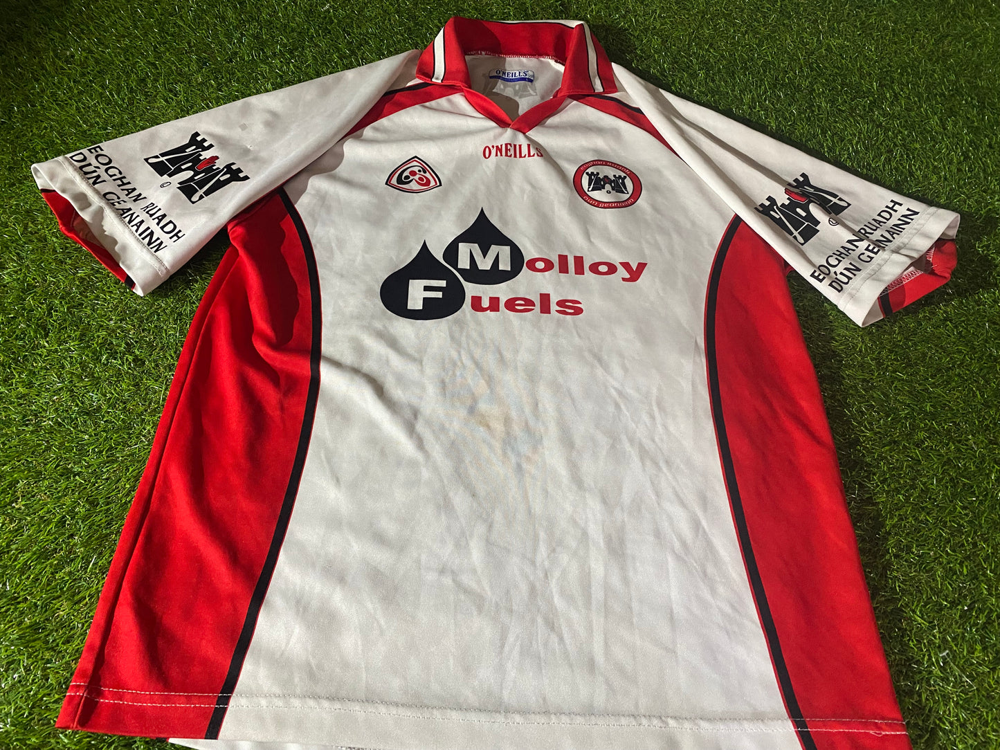 Dungannon Co Tyrone Irish Ireland GAA Gaelic Football Hurling Large Mans Vintage Jersey