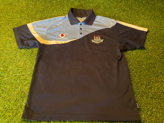 Co Dublin GAA Gaelic Football Ireland Small Mans Vintage Polo Shirt / Jersey