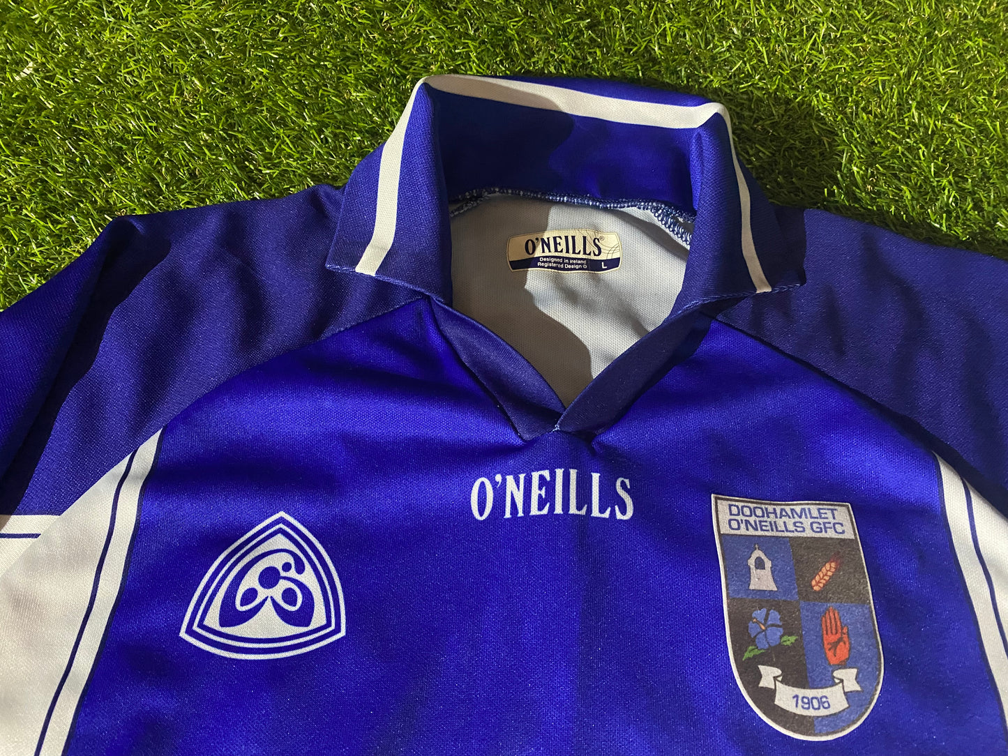 Doohamlet Co Monaghan Ireland GAA Gaelic Football Hurling Large Mans Match Worn no8 Jersey