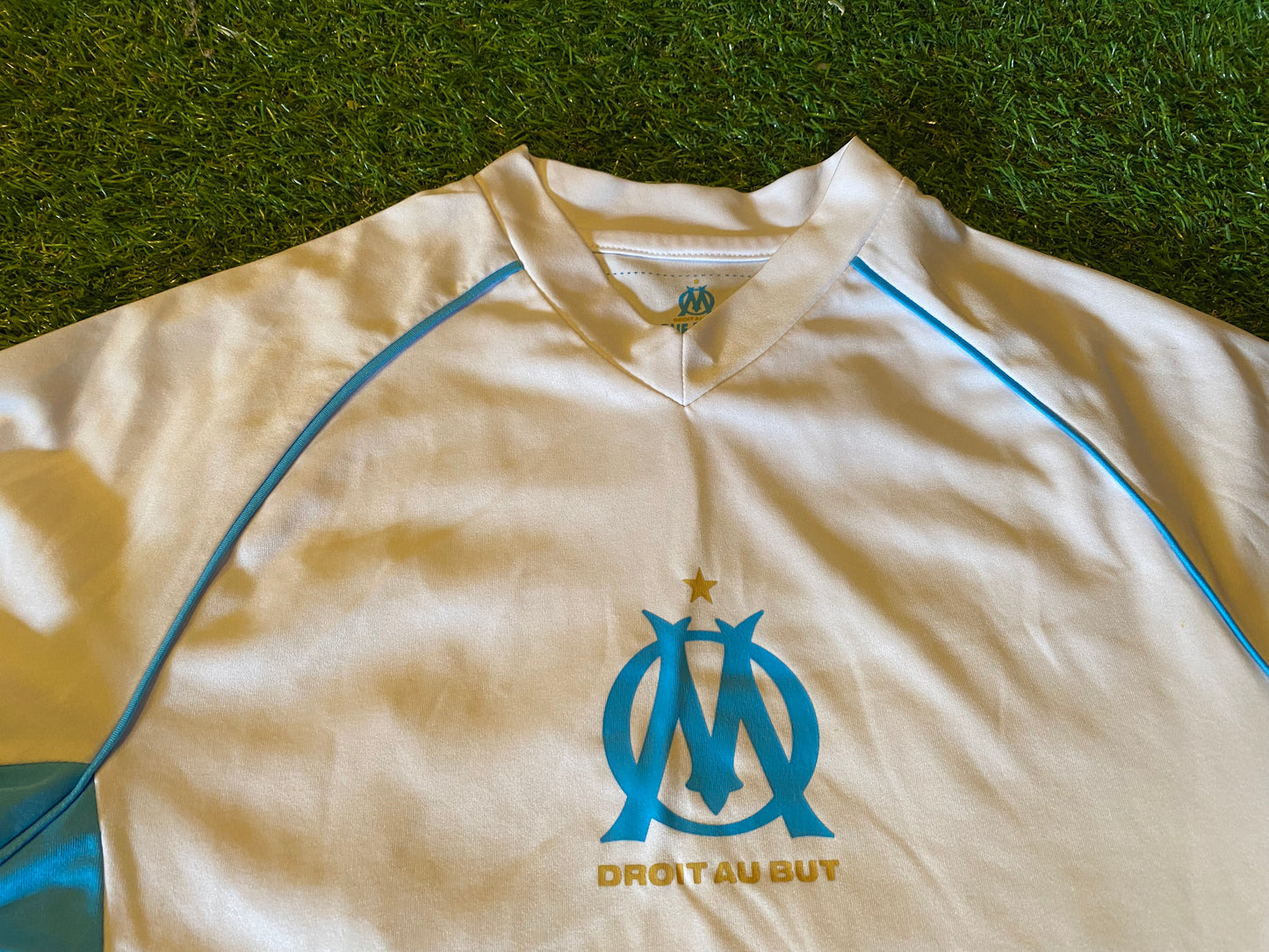 Olympique De Marseille France French Soccer Football Small Mans Official Made Jersey