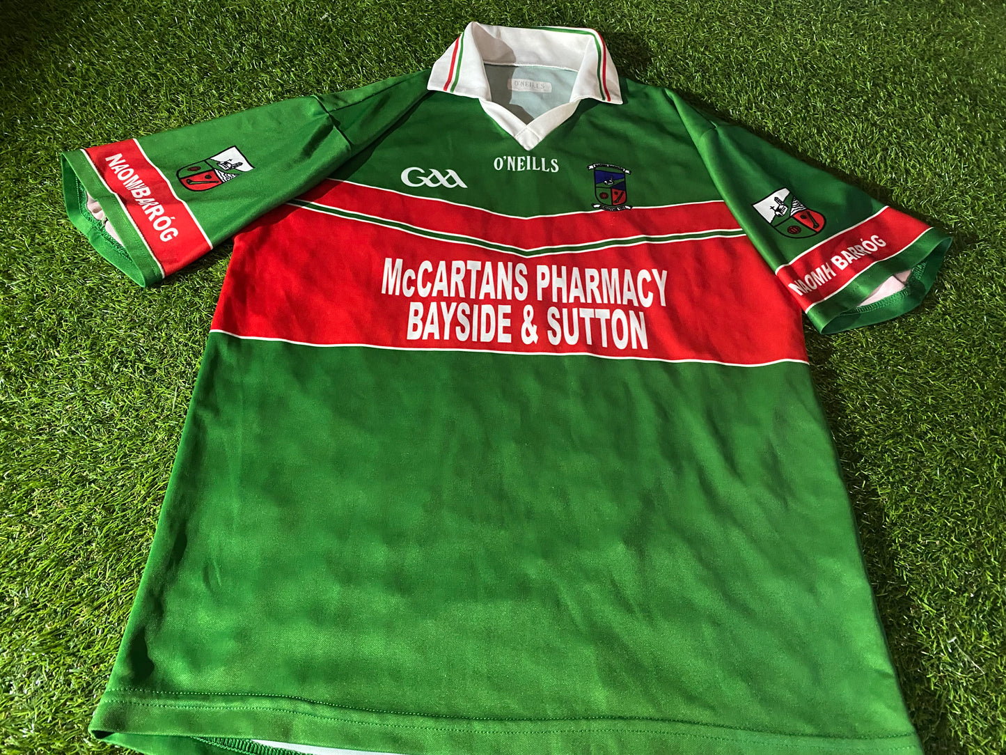 Naomh Barrog Dublin Ireland GAA Gaelic Football Hurling Large Mans Match Worn no19 Jersey