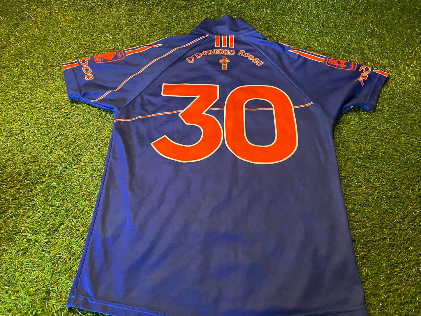 Ardbo Co Tyrone GAA Gaelic Football Ireland Medium Mans Tight Fitting Match worn no30 Jersey