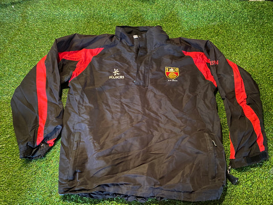 Co Down GAA Gaelic Football Ireland XL Extra Large Mans Drill Type Training Lined Kukri Top