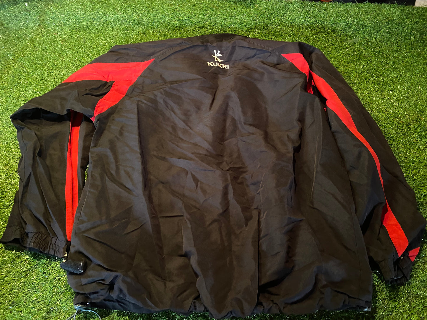 Co Down GAA Gaelic Football Ireland XL Extra Large Mans Drill Type Training Lined Kukri Top