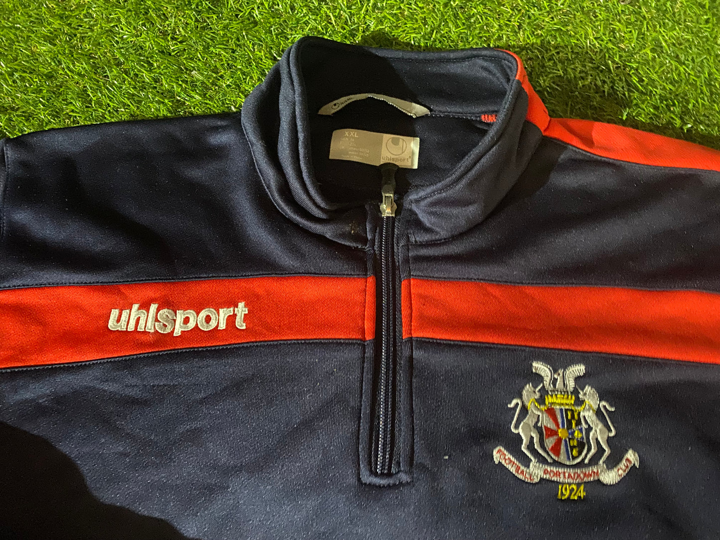 Portadown FC Northern Ireland Football XXL 2XL Mans Uhlsport Sweater Sweatshirt