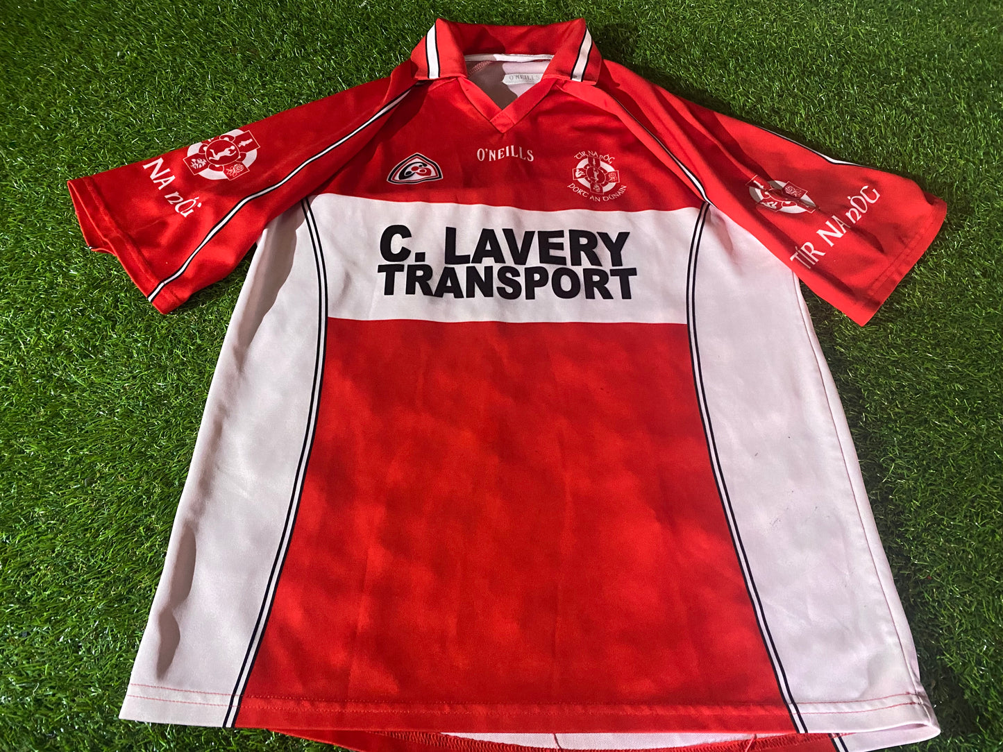 Portadown Irish Ireland GAA Gaelic Football Large Mans Match Worn no12 Jersey