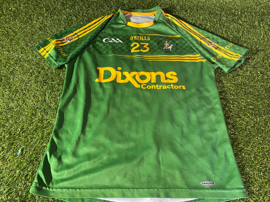 Dunloy Cuchullains Co Antrim Irish Ireland GAA Gaelic Football Medium Mans Match Worn no23 Jersey