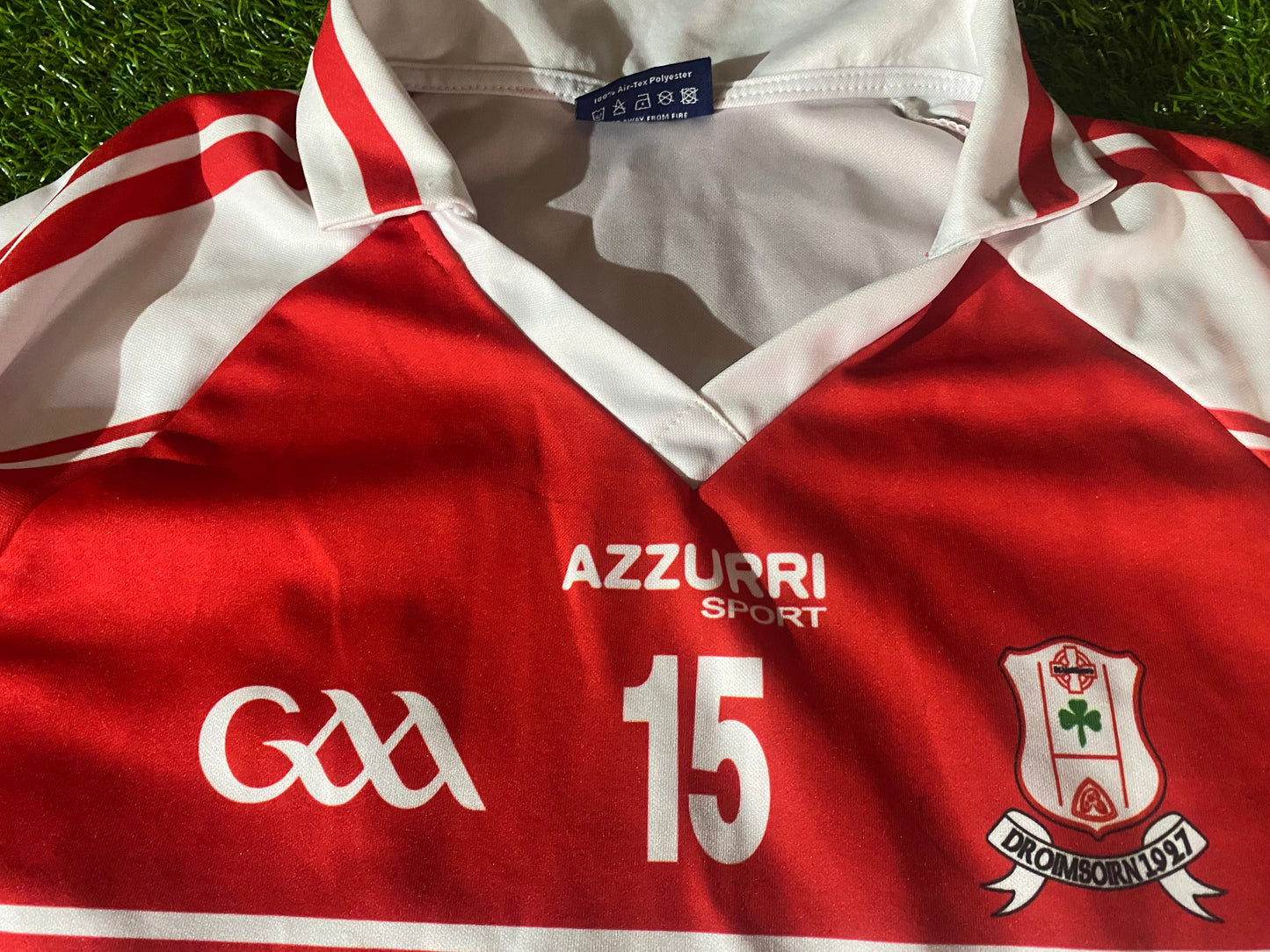 Drumsurn Co Londonderry Irish Ireland GAA Gaelic Football Small Mans Match Worn no15 Jersey