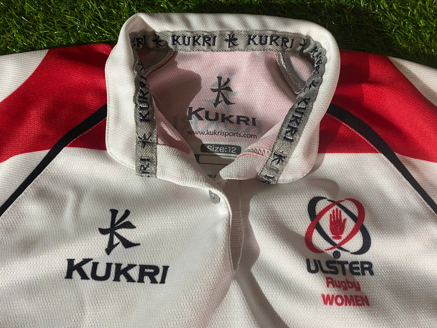 Ulster Northern Ireland Rugby Union Football Womans Females Ladies Size 10-12 Jersey