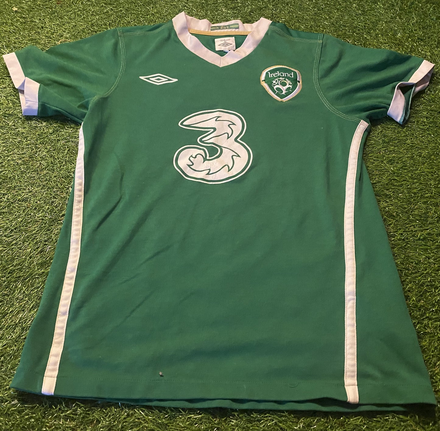 Republic of Ireland Irish Eire Football Soccer Small Mans Umbro Home Jersey