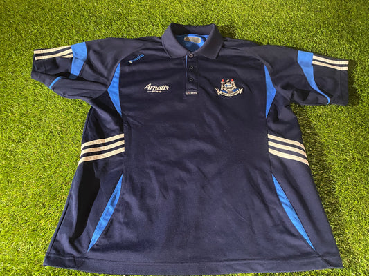 Co Dublin Ath Cliath Eire Ireland GAA Gaelic Football Hurling Large Mans Polo Jersey