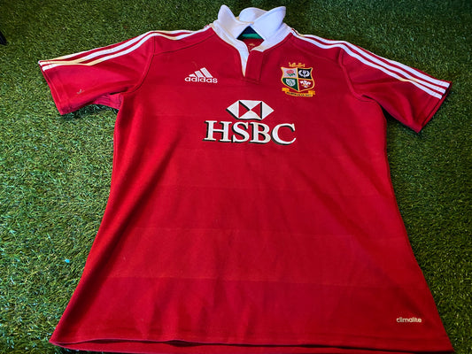 British & Irish Lions Rugby Union Football Large Mans 2013 Adidas Tour of Australia Jersey