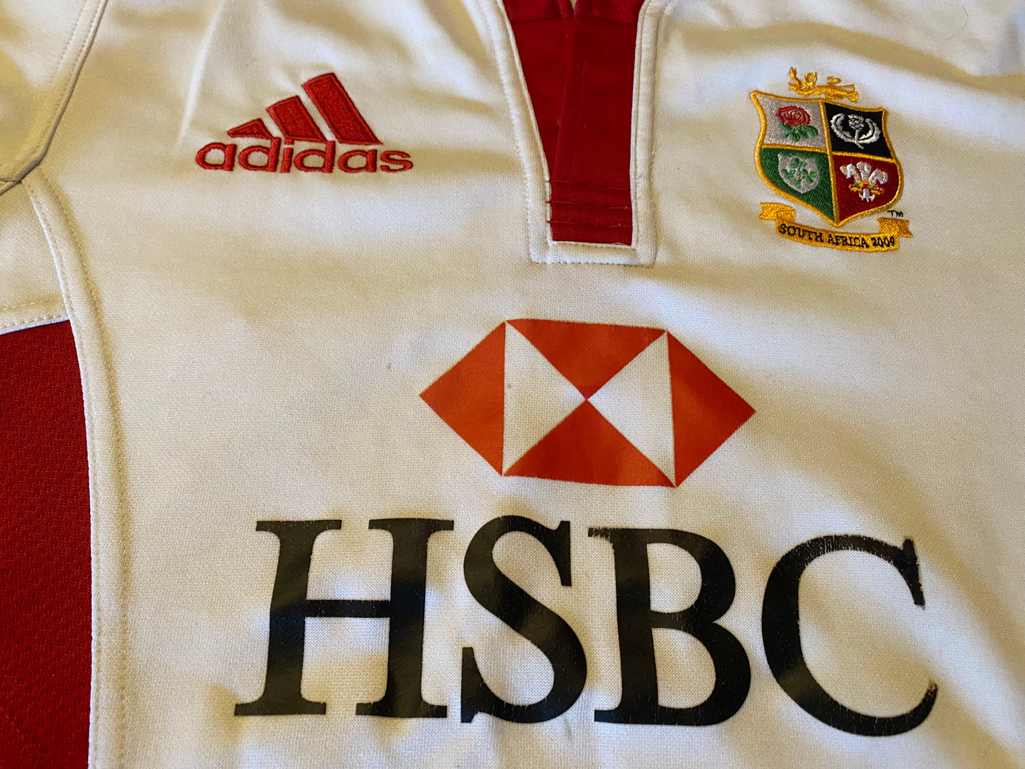 British & Irish Lions Rugby Union Football Small Mans 2009 Adidas Tour of South Africa Jersey