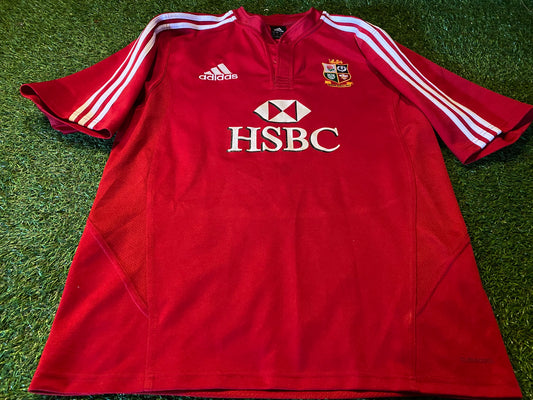 British & Irish Lions Rugby Union Football Large Mans 2009 Adidas Tour of South Africa Jersey