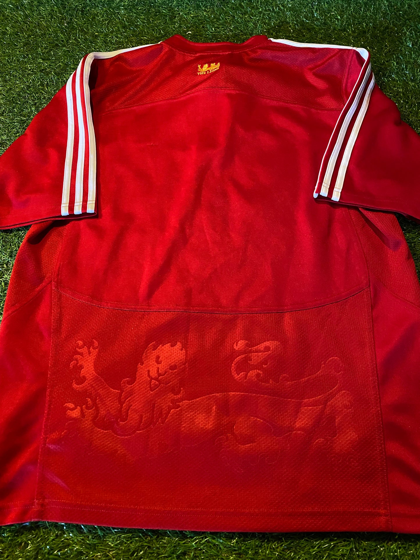 British & Irish Lions Rugby Union Football Large Mans 2009 Adidas Tour of South Africa Jersey