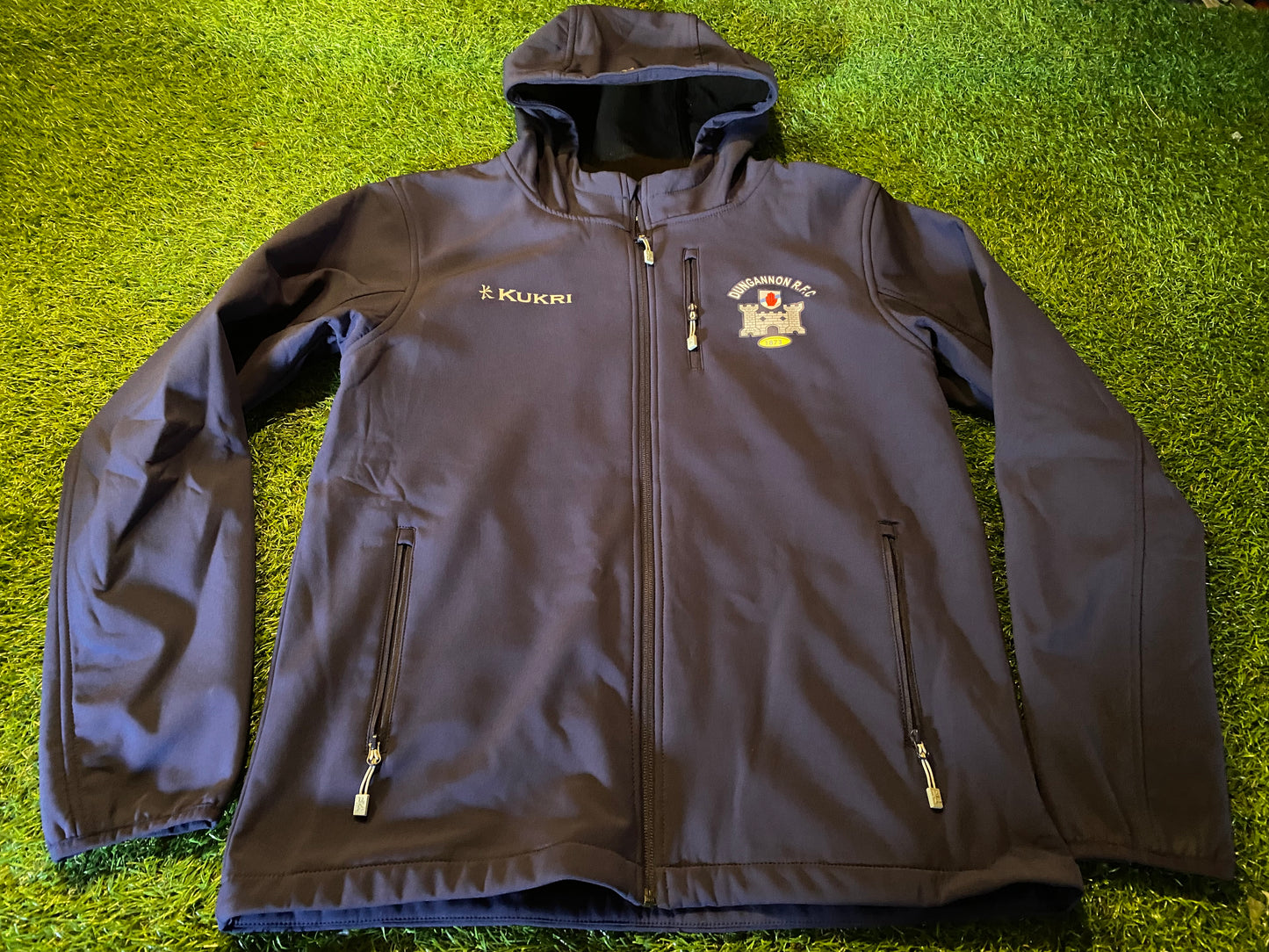 Dungannon RFC Blues Ulster Northern Ireland Small Mans Kukri Made Zip Up Training jacket