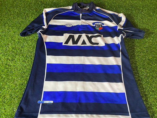 Old Crescent RFC Limerick Irish Ireland Eire Rugby Union Large Mans Jersey