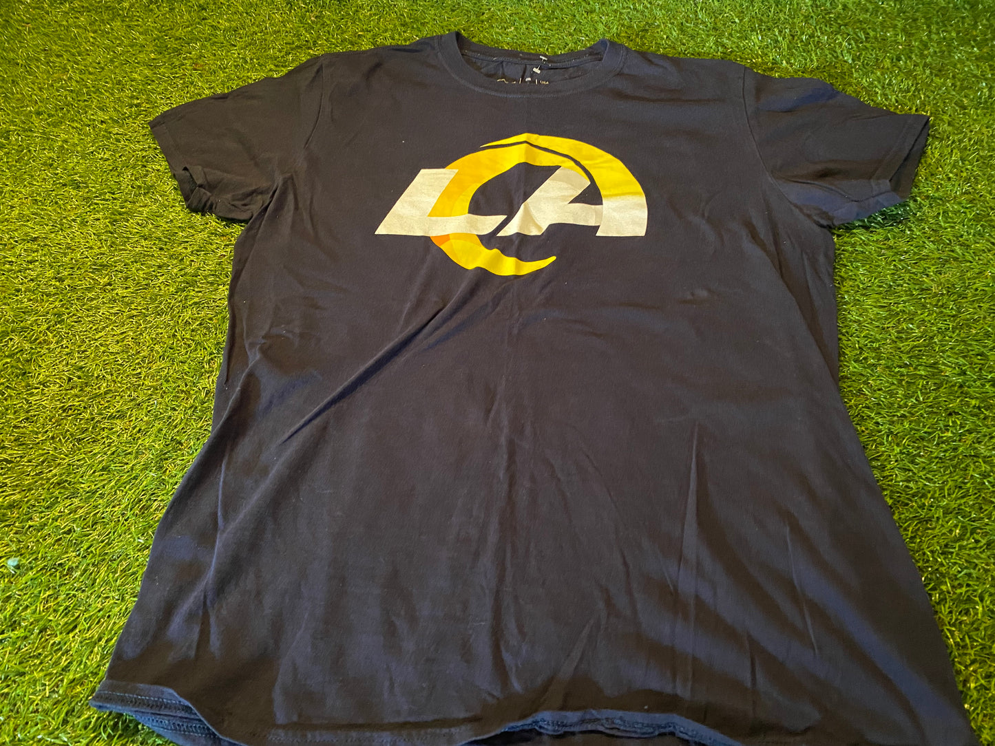 Los Angeles Rams USA NFL American Football Large Mans Cotton T Shirt