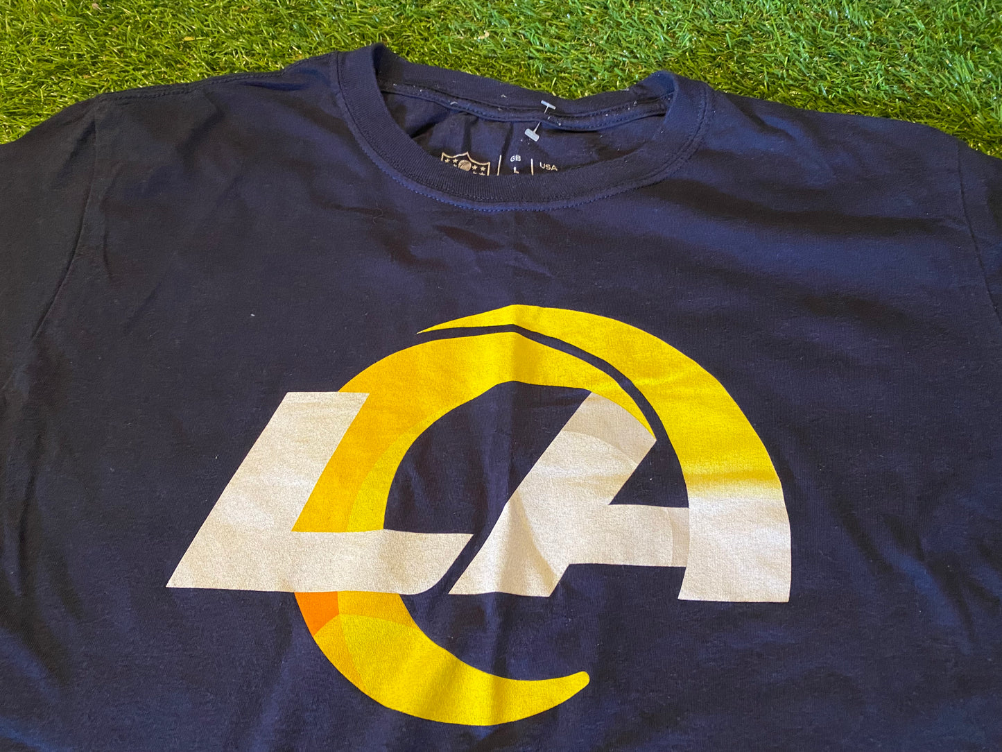 Los Angeles Rams USA NFL American Football Large Mans Cotton T Shirt