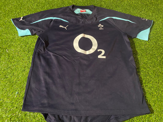 Ireland IRFU Eire Irish Rugby Union XL Extra Large Mans Player Issue Training Jersey