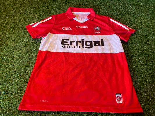 Co Derry Doire Irish Ireland GAA Gaelic Football Youths / XS Mans Home Jersey