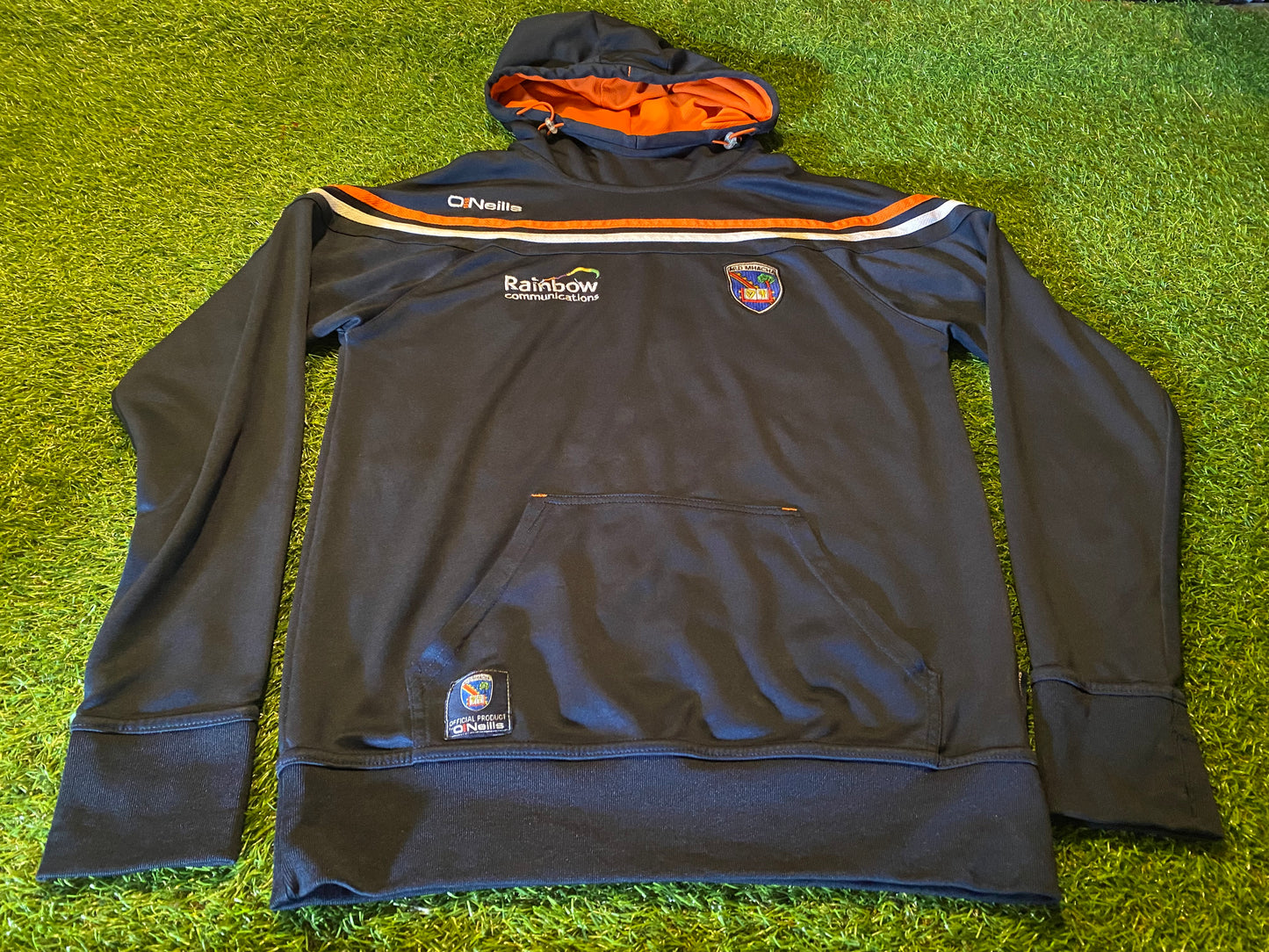 Co Armagh GAA Gaelic Football Ireland Small Mans Hooded Hoody Top