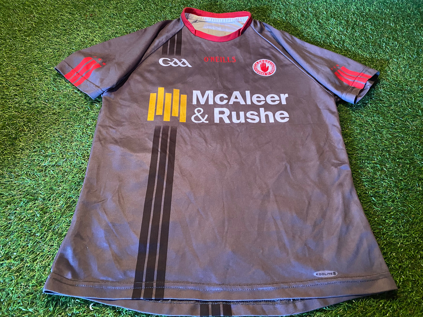 Co Tyrone GAA Gaelic Football Ireland Medium Mans Tight Fit Jersey