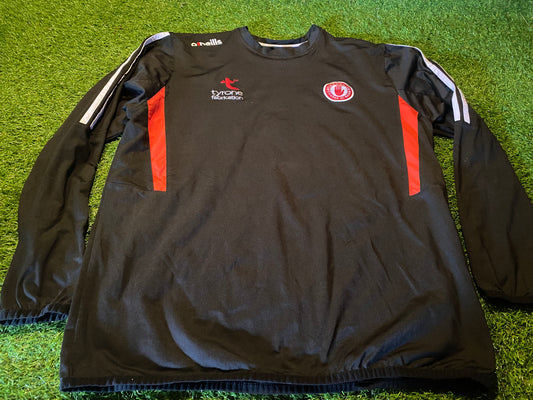 Co Tyrone GAA Gaelic Football Ireland XL Extra large Mans Tighter Fitting Sweater / Training Top