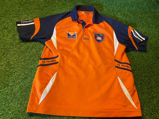 Co Armagh GAA Gaelic Football Ireland Small Mans Rare Vintage Polo Jersey