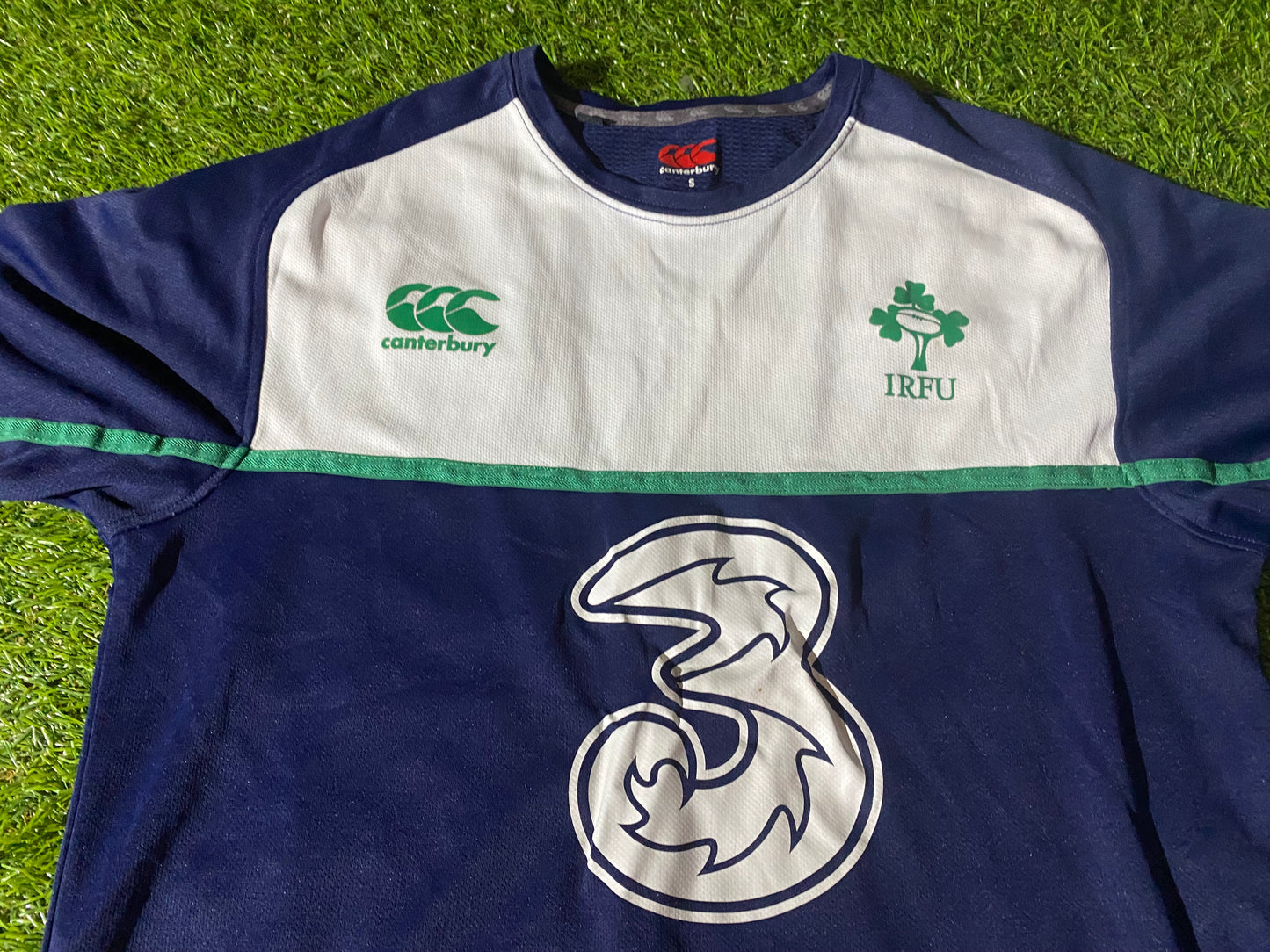 Ireland Eire Irish Rugby Union Small Mans CCC Made Lighter Leisure Jersey