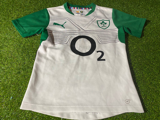 Ireland IRFU Eire Irish Rugby Union Football Small Mans Puma Made Away Jersey