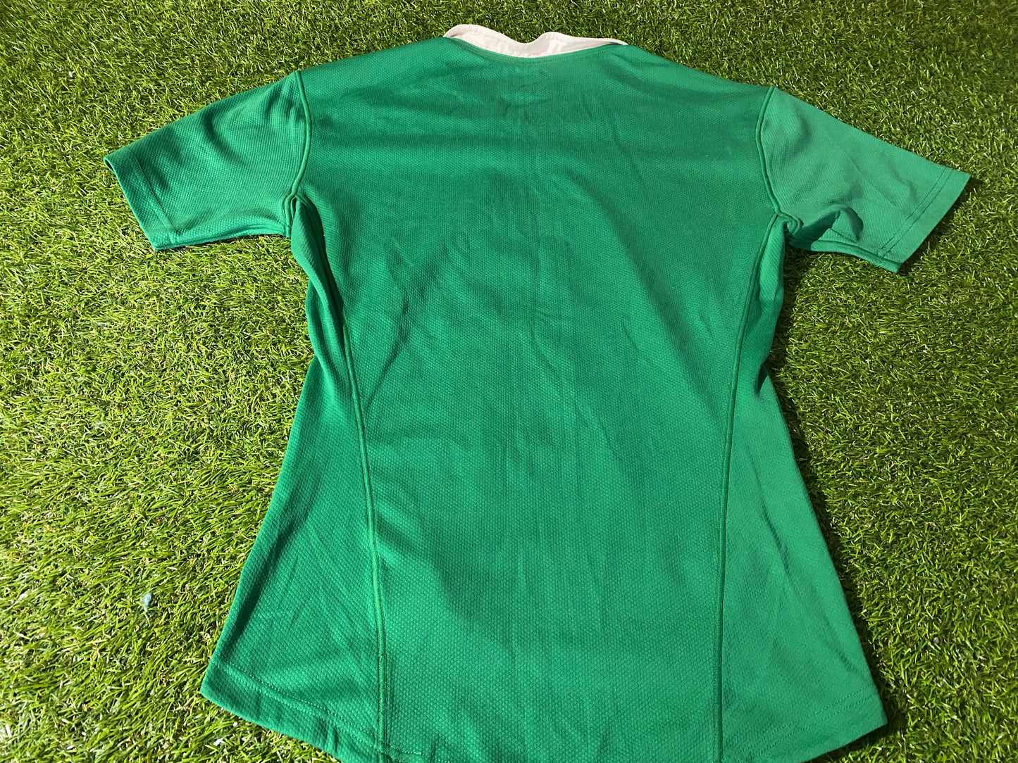 Ireland IRFU Eire Irish Rugby Union Large Mans CCC Player Issue Tighter Fit Longer Home Jersey