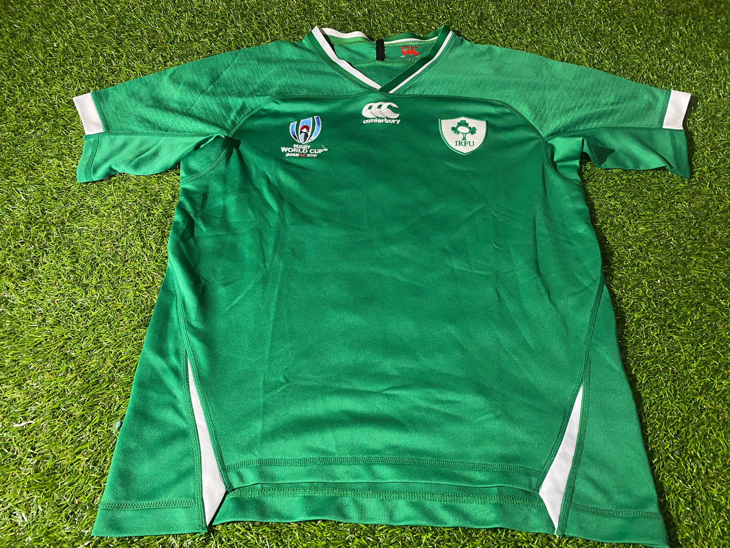 Ireland Eire Irish Rugby Union Small Mans CCC Made World Cup 2019 Home Jersey