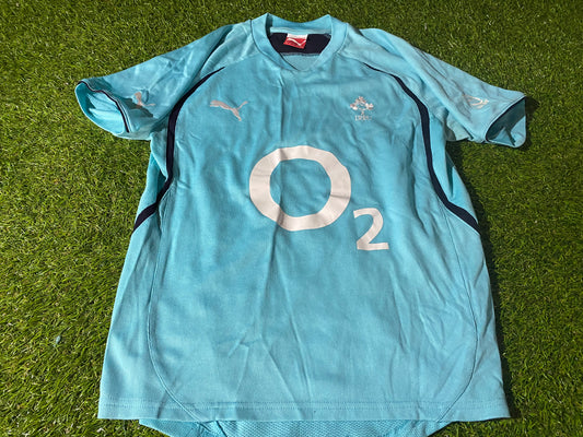 Ireland Eire Irish Rugby Union Youths / Small Mans Puma Made Lighter Leisure Jersey