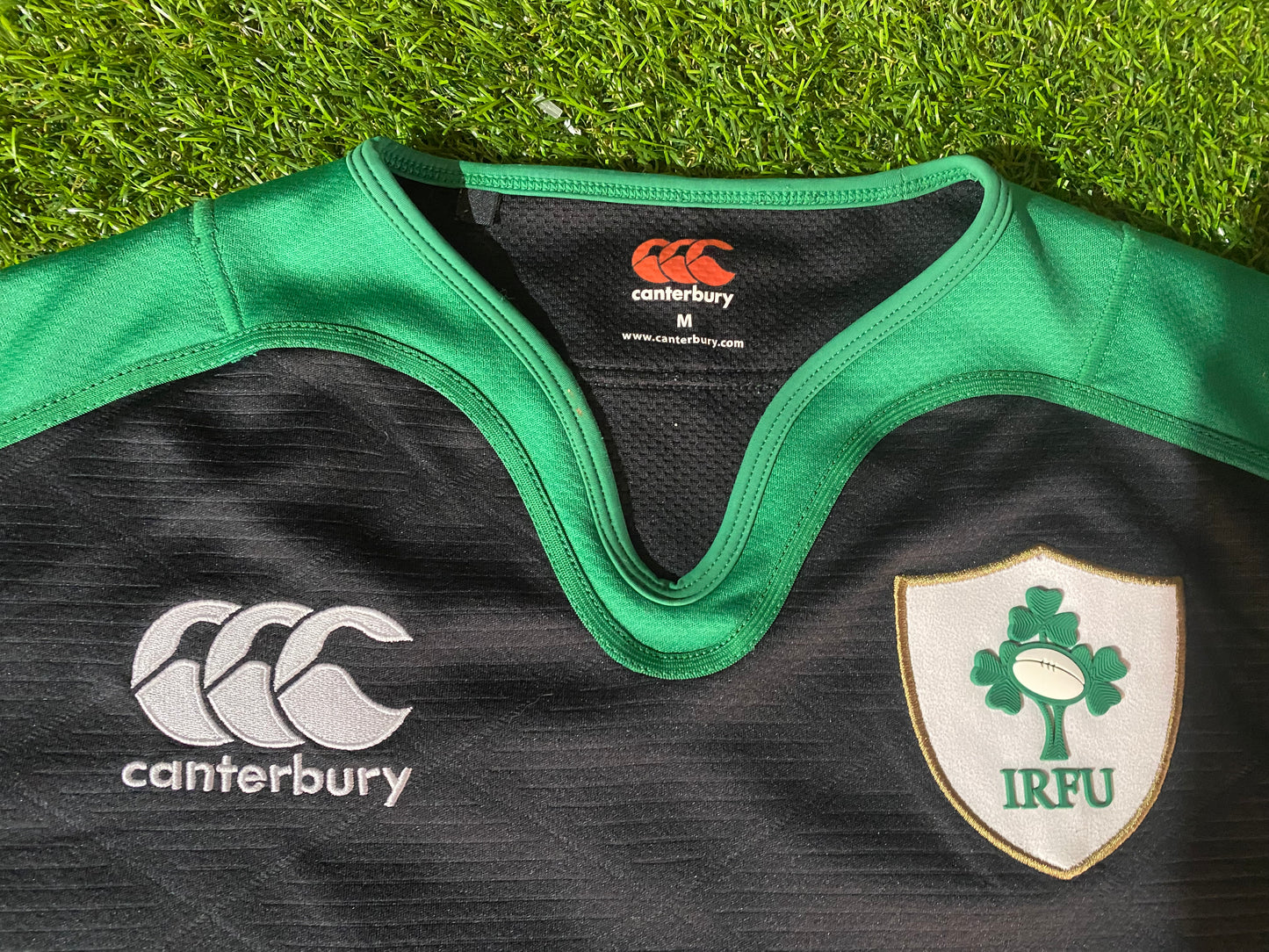 Ireland IRFU Eire Irish Rugby Union Football Medium Mans CCC Made Away Jersey