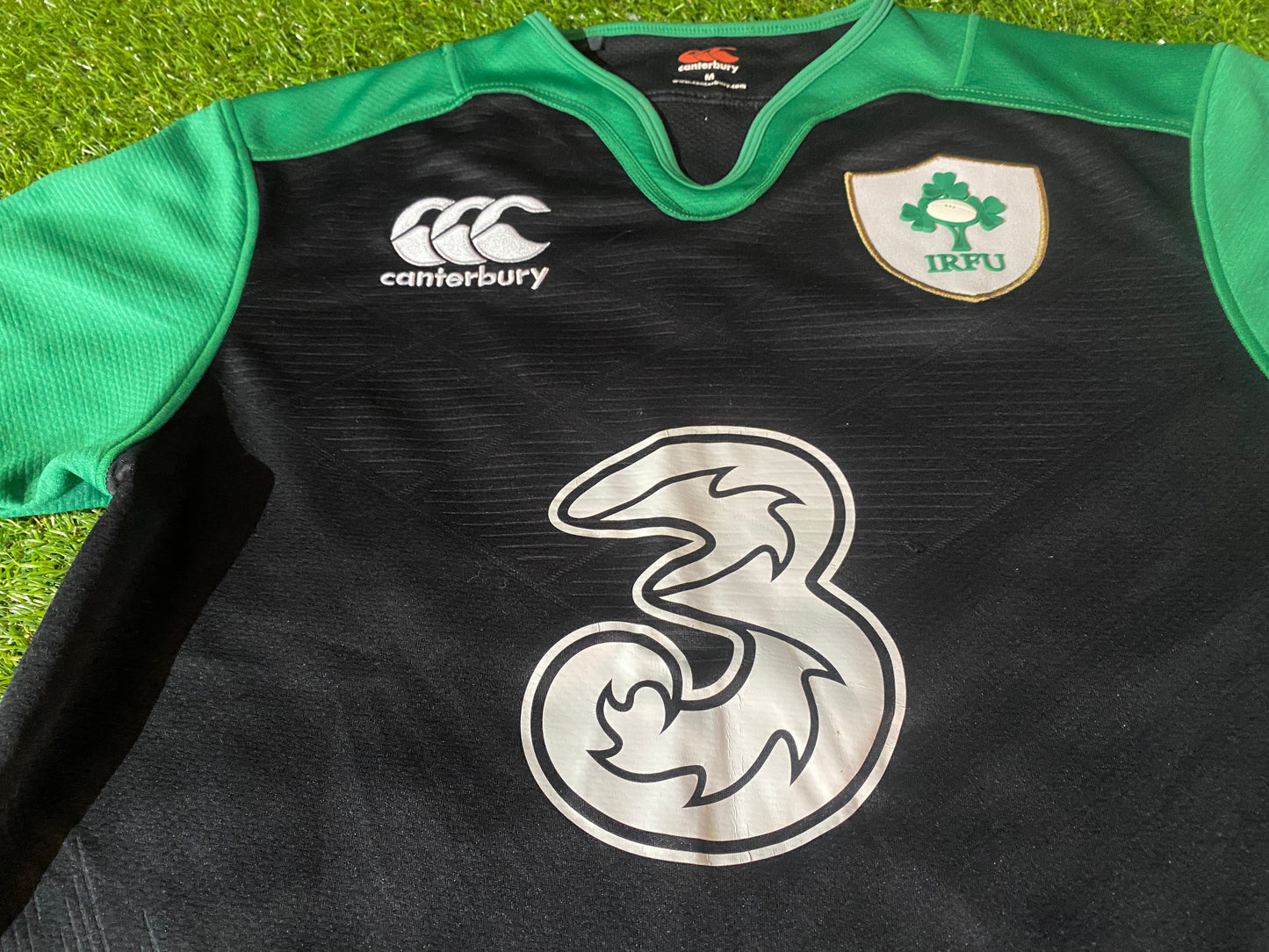 Ireland IRFU Eire Irish Rugby Union Football Medium Mans CCC Made Away Jersey