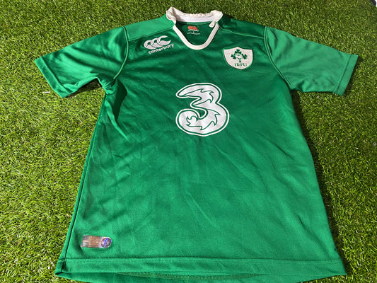 Ireland IRFU Eire Irish Rugby Union Football Medium Mans CCC Made Home Jersey