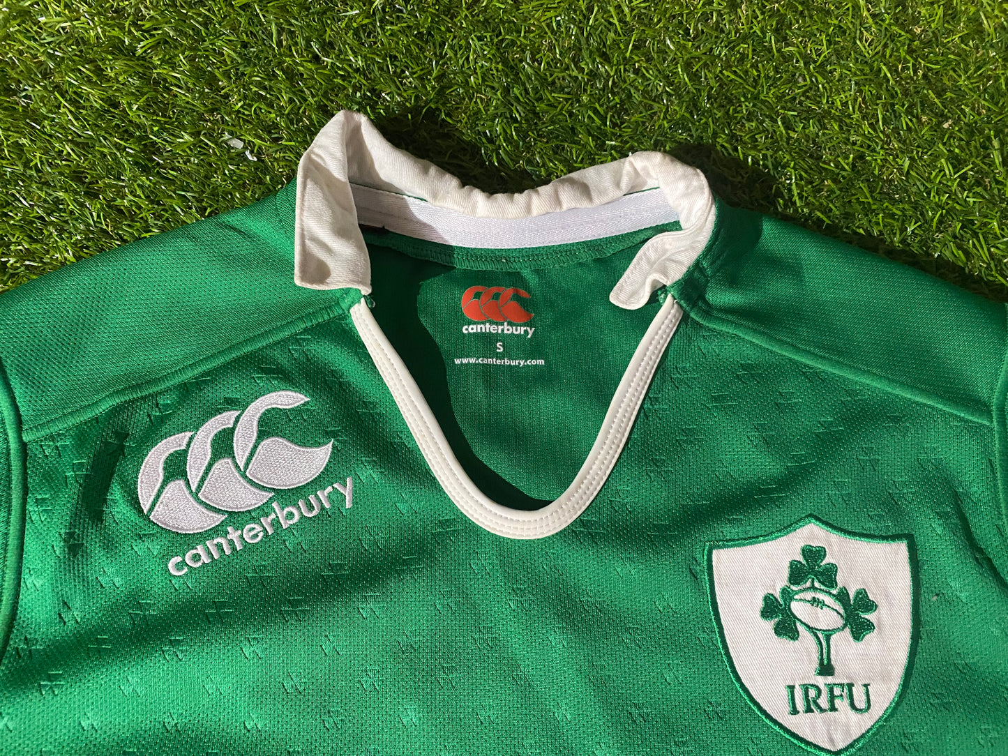 Ireland IRFU Eire Irish Rugby Union Football Medium Mans CCC Made Home Jersey