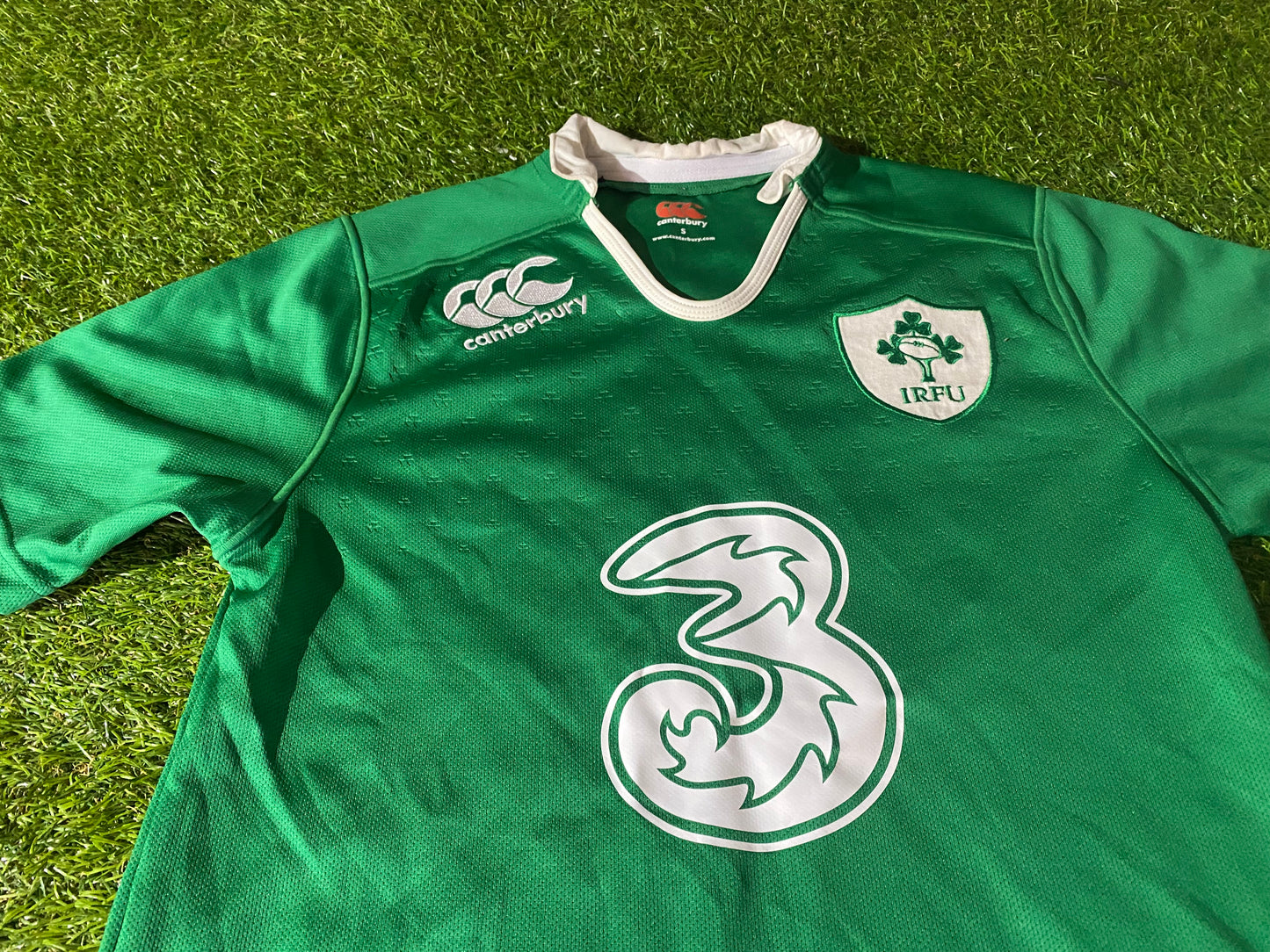 Ireland IRFU Eire Irish Rugby Union Football Medium Mans CCC Made Home Jersey