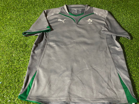 Ireland IRFU Eire Irish Rugby Union XL Extra Large Mans Puma Made Training Jersey