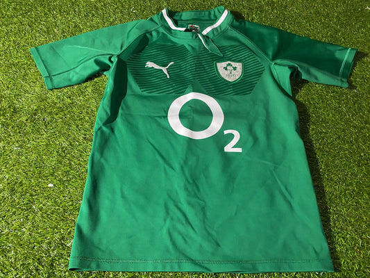 Ireland IRFU Eire Irish Rugby Union Football XL Extra Large Mans Player Issued Tight Fit Jersey