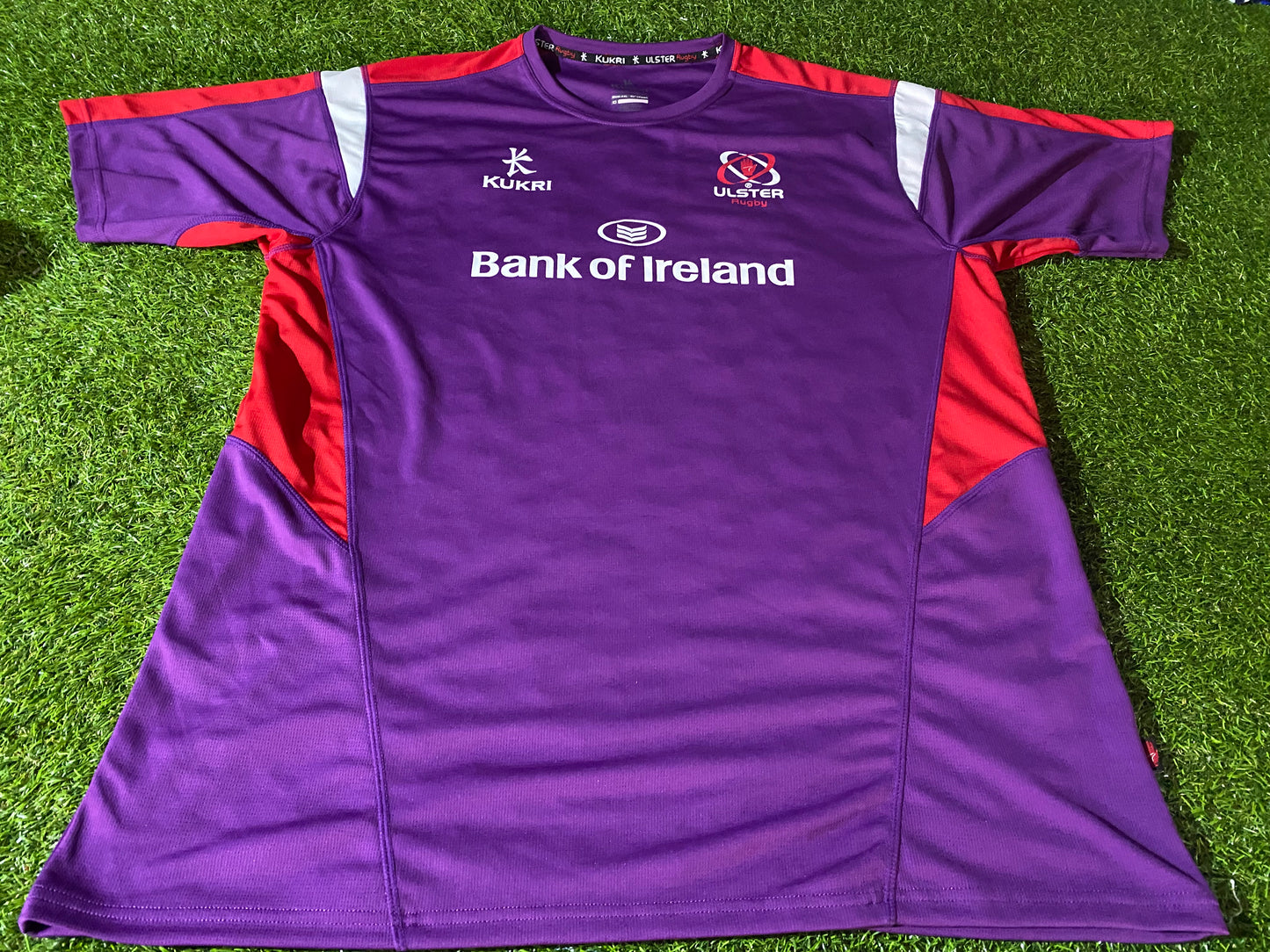 Ulster Northern Ireland Rugby Union Football Big XXL 2XL Mans Kukri Made Leisure Jersey