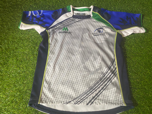 Connacht Eire Irish Ireland Rugby Union Medium Boys 9-10 Year Old Away Jersey