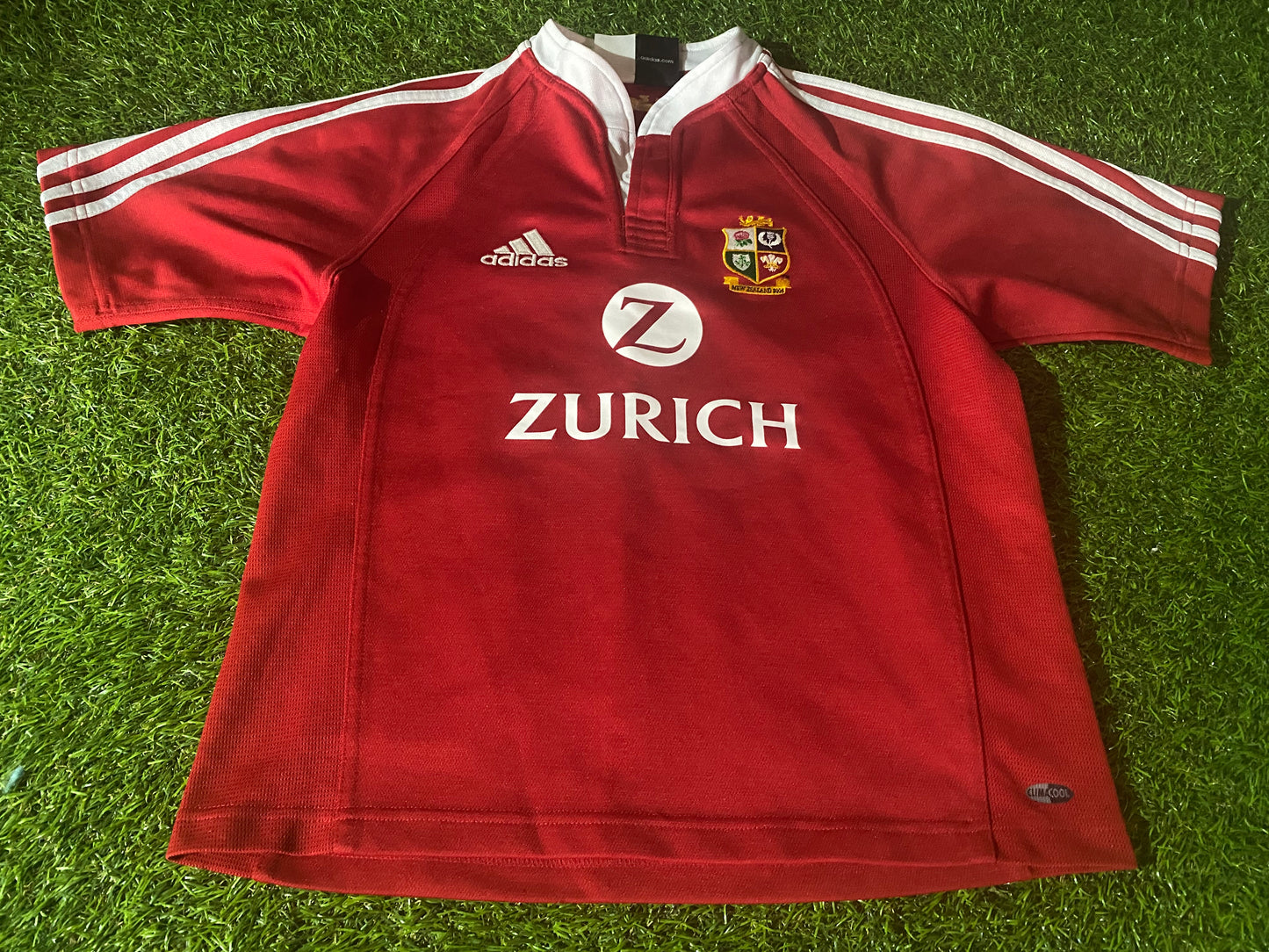 British & Irish Lions England Rugby Union Football Large Boys 10-11 Year Old Jersey